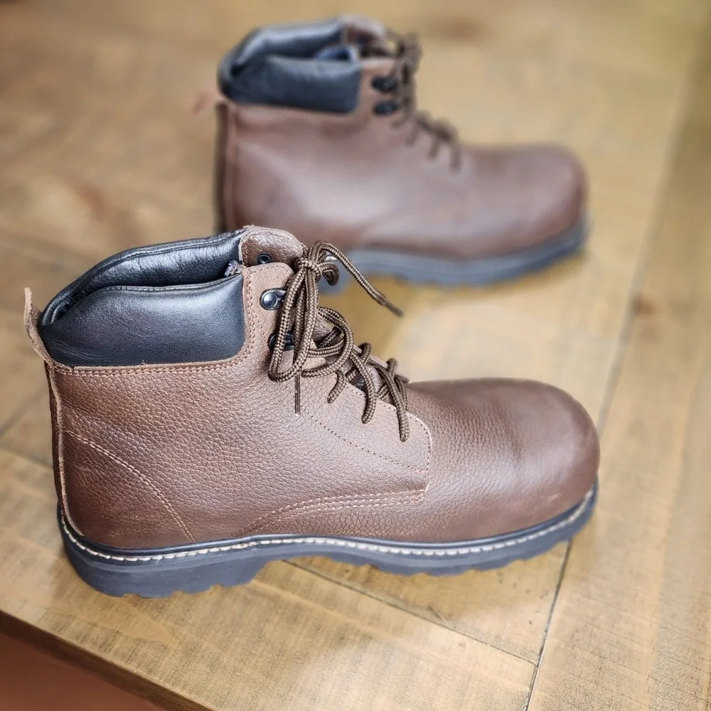 Masterson Boot Co Mens 10 EW Leather Composite Toe Work Boots ASTM F2413-18‎